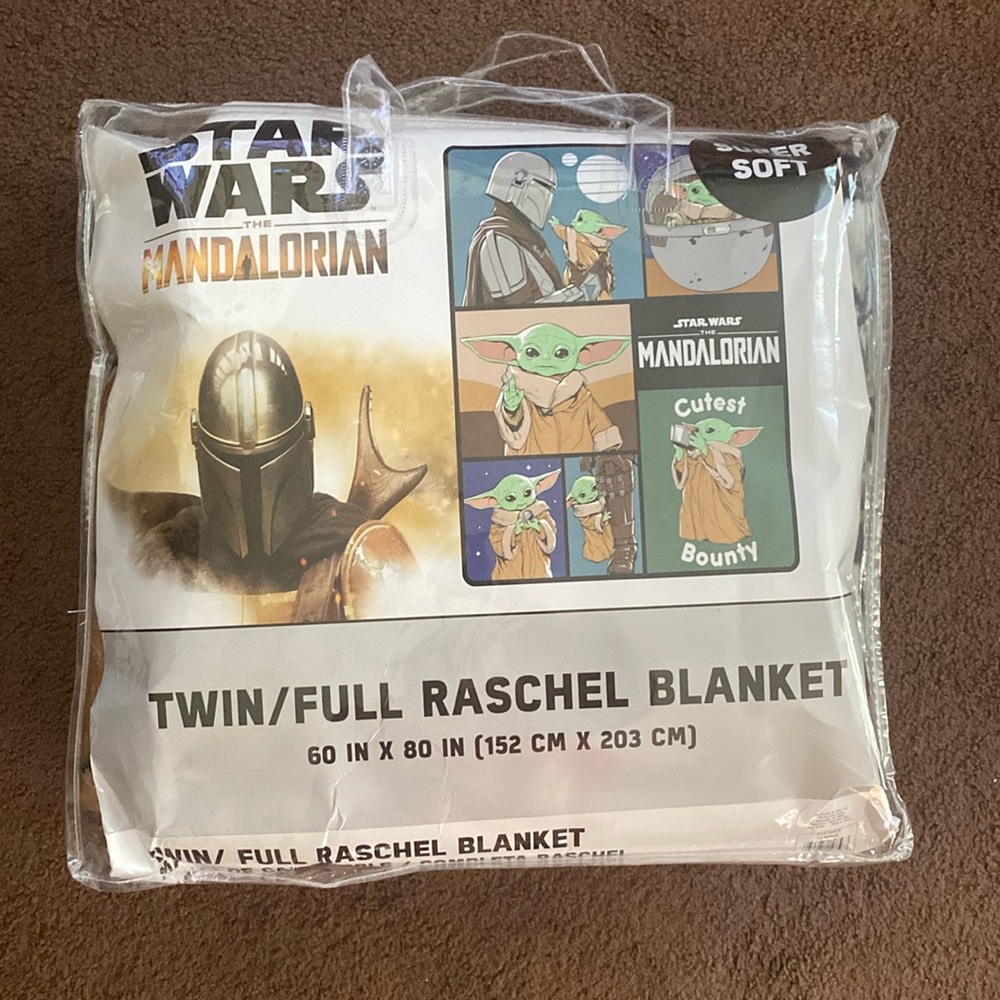 Star wars blanket full/twin size